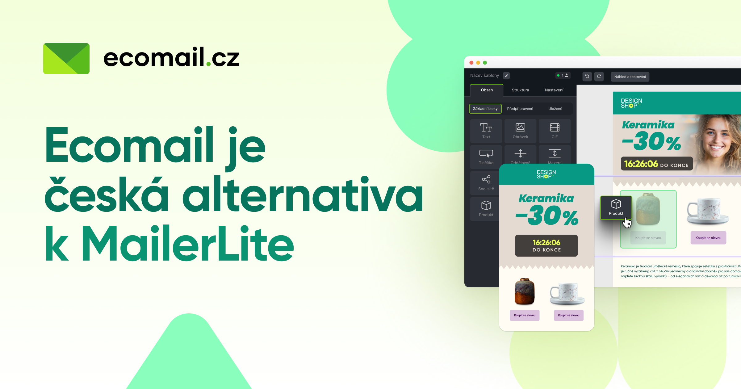 Ecomail Porovnání nástrojů Ecomail a MailerLite | Ecomail.cz